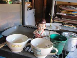 lot 196 image: handled soup cups- plus