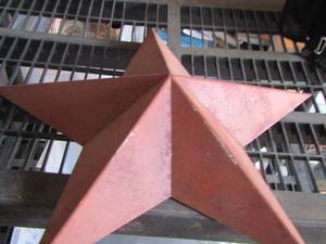 lot 209 image: Texas star (metal)