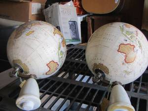 lot 211 image: 2 globes