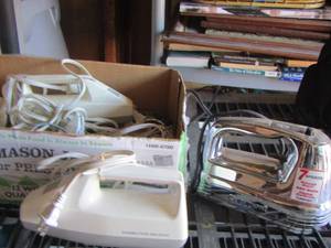 lot 219 image: irons and clothing steamer