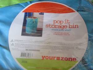 lot 233 image: pop it storage bin
