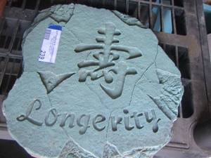 lot 239 image: Longevity sign