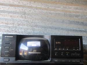 lot 244 image: pioneer stereo system