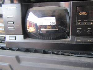 lot 246 image: pioneer stereo system