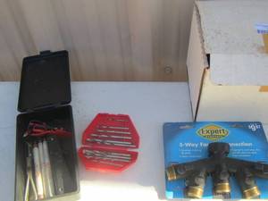 lot 261 image: misc. lot- water faucet hook up with extra spickets