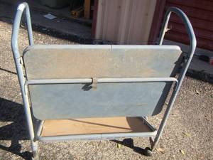 lot 269 image: fold up down table