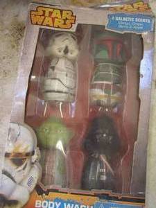 lot 17 image: star wars body wash, collectors item