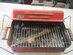 lot 13 image: sunbeam pit master used needs cleaned out