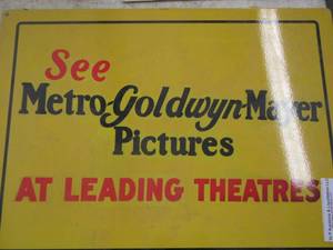 lot 49 image: metal wall signs qty 3 1612