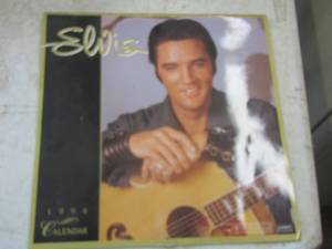lot 51 image: 1994 Elvis calendar