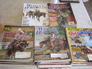 lot 64 image: WESTERN HORSE Magazine lot