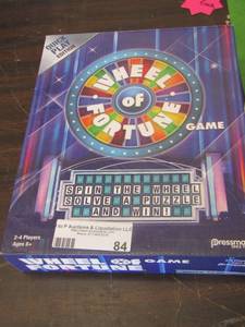lot 84 image: wheel of fortune game