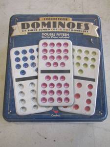 lot 117 image: new box of dominoes