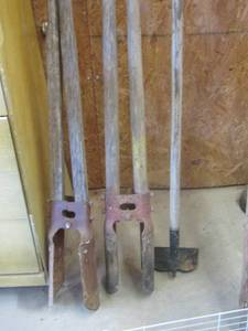 lot 132 image: 2 post hole diggers