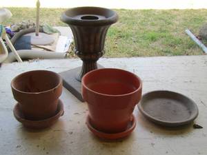 lot 168 image: flower pots and planters