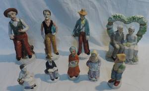 lot 67 image: Figurines see picture