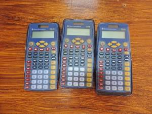 lot 77 image: Texas instruments x3