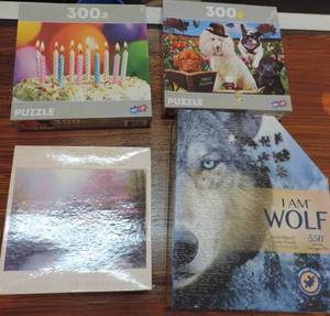 lot 79 image: Puzzles 3 unopened