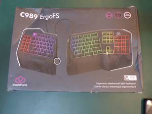 lot 99 image: C989 ErgoFS  split keyboard