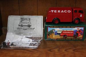 lot 225 image: 1949 white tilt cab tank truck bank