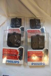 lot 277 image: 4 multi outlet adapters