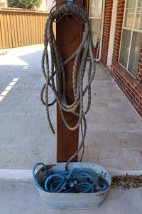 lot 105 image: Garden hoses