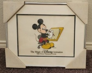 lot 1 image: Mickey mouse print