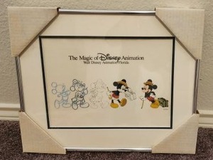 lot 26 image: Mickey mouse print