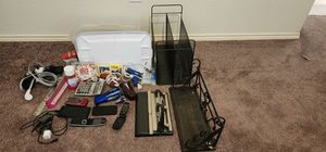 lot 31 image: Office items file holders, calculators, binders, glue guns and more