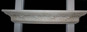 lot 206 image: White Mantel Piece
