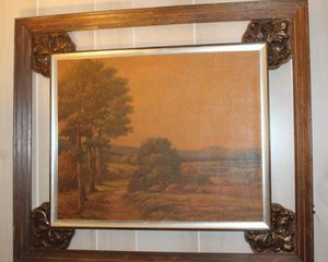 lot 209 image: Vintage Framed Picture