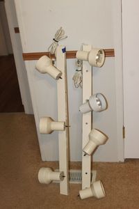 lot 346 image: Three Sets of Track Lights (one not Pictured)