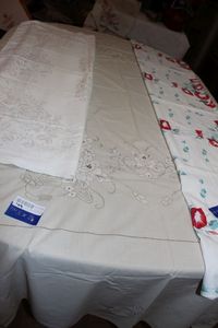 lot 109 image: Table Linens in Various Sizes
