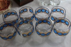 lot 129 image: Eight Glasses