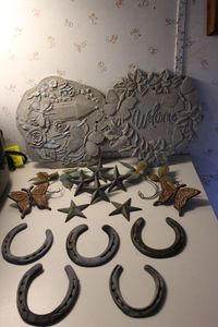 lot 285 image: Horse Shoes, Stars Butterflies and More