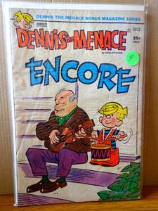 lot 9 image: VINTAGE Dennis the Menace - Encore - Fawcett Comics - 1973