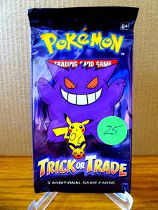lot 25 image: Sealed Pokmon 2022 Trick or Trade BOOster Pack