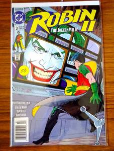 lot 50 image: ROBIN II THE JOKERS WILD # 3 OF 4 VG 1991 DC COMICS ALFRED BATMAN