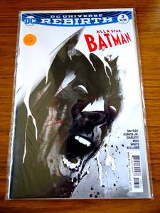 lot 62 image: BATMAN ALL STAR #3 - DC Universe Rebirth Comics 2016 MINT
