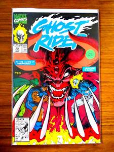 lot 68 image: Ghost Rider #19 (Nov 1991, Marvel) Mephisto Howard Mackie, Mark Texeira $$