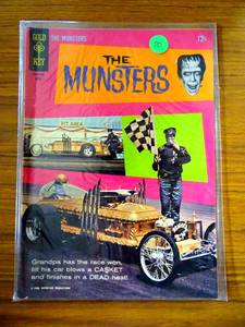 lot 70 image: BIG $ ITEM - ULTRA RARE Gold Key The Munsters #6 Comic Silver Age (1966) $$$$