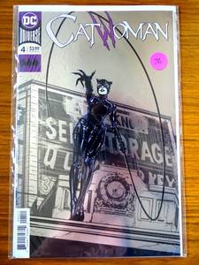 lot 76 image: Catwoman #4 (DC Comics December 2018) Foil Cover MINT