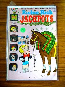 lot 85 image: VINTAGE HARVEY COMICS Richie Rich Jackpots #2 FN 1972 $$