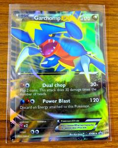 lot 94 image: 2014 POKEMON XY GARCHOP HOLO CARD #XY09