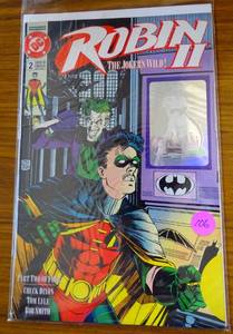 lot 106 image: Robin II #2 (DC Comics, 1991) wHOLO COVER