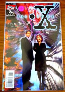 lot 124 image: Topps Comics X Files #6 Firebird The Conclusion  MINT $$