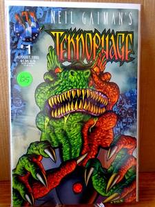 lot 125 image: August 1995 Tekno.Comix Neil Gaimans Teknophage #1