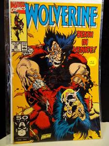lot 126 image: $$ Wolverine #38 (Marvel Comics April 1991) $$