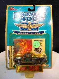 lot 129 image: VINTAGE NASCAR RACE CAR 1995 BRICKYARD 400 PREMIER EDITION PICKUP TRUCK NEW $$