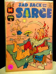 lot 136 image: VINTAGE Sad Sack & Sarge #39 - OCT 1961 - Harvey Comics